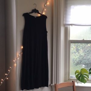 J.Jill petite black maxi dress